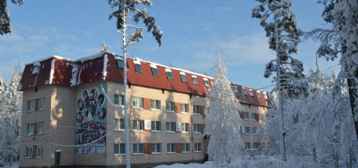 Основной корпус, где проживают дети / фотография с сайта GreenGorod.ru