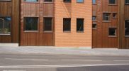 Современные фасады Тарту: кирпич, медь, дерево, патина