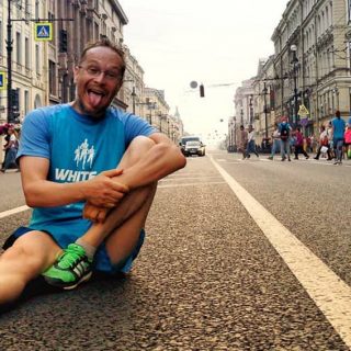 Побегал на днях 10 км в рамках марафона "Белые Ночи 2018"