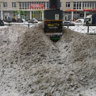 День сурка. Зима в Петербурге 2019. Снег, сосули, страх.