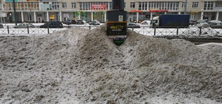 День сурка. Зима в Петербурге 2019. Снег, сосули, страх.